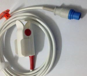 Dea-Cháilíocht Siemens Drager SC7000 SC8000 Ginger Finger Clip SpO2 Braiteoir Pulse Oximeter