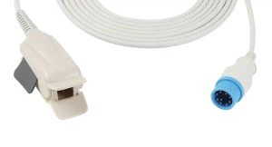 Biolight Clip do Dhaoine Fásta SpO2 Inúsáidte Tóraigh Cábla Braiteora A6