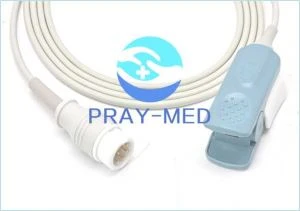 Mindray T5 / T8 Braiteoir Spo2 Clip Méar Fásta In-Athnuaite