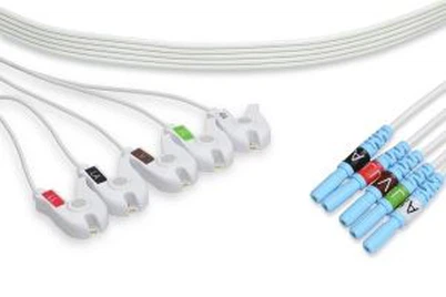 Stíl DIN Indiúscartha Indiúscartha Leadwire ECG